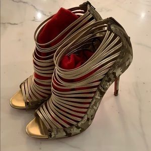 Christian Louboutin Camouflage Strappy Heels